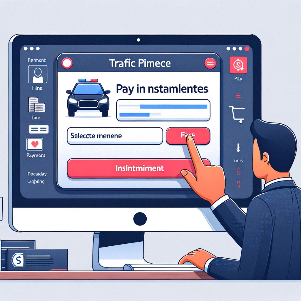 how to pay uae traffic fine in installments