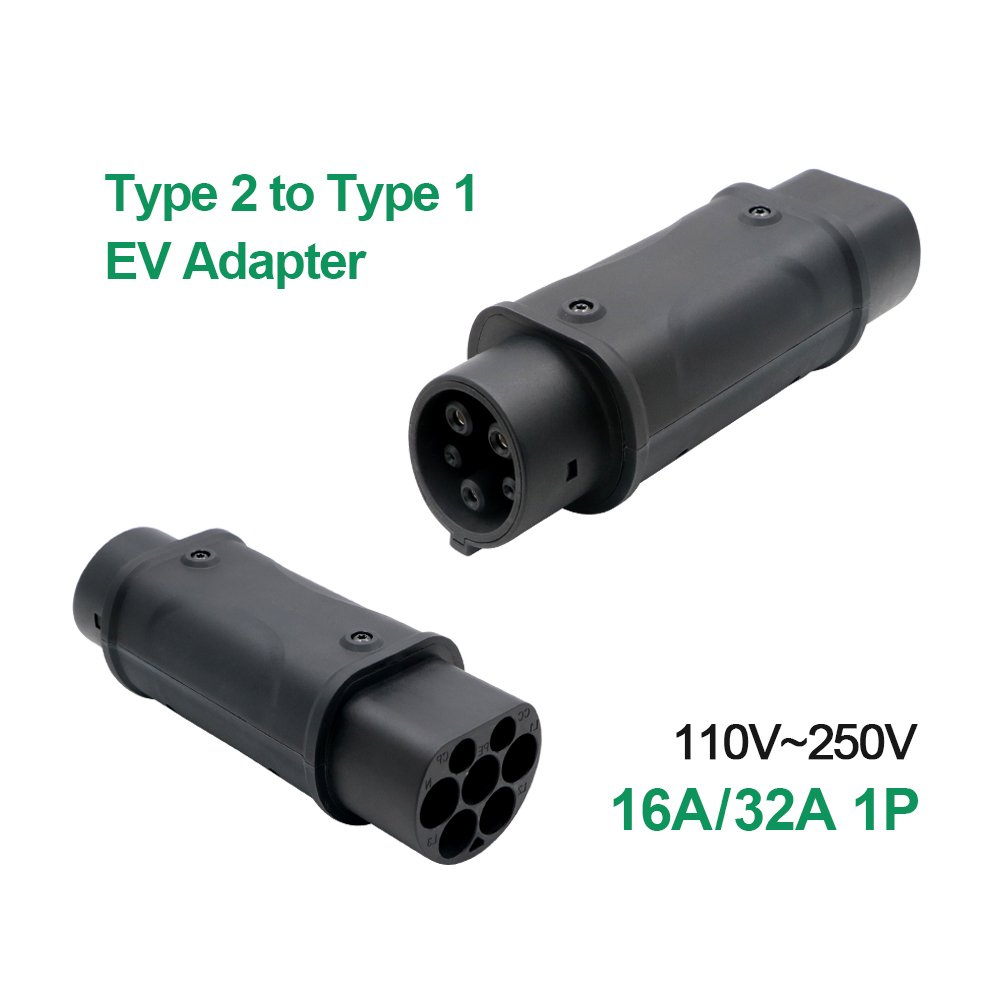 Type 2 to 1 Charger IEC 62196 To SAE J1772 Adapter EV Charger β photo 6