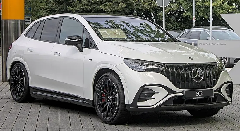 Mercedes-Benz EQE SUV 2023 EQE SUV 350 4MATIC Luxury 2